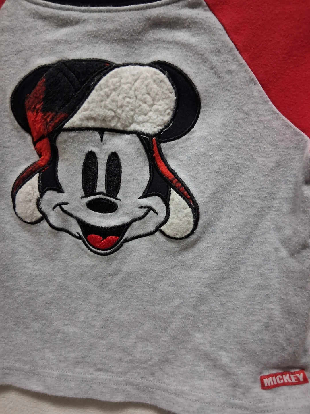 Baby (2/3)MICKEY  Mouse Raglan Long Sleeve Shirt XXS - photo 3