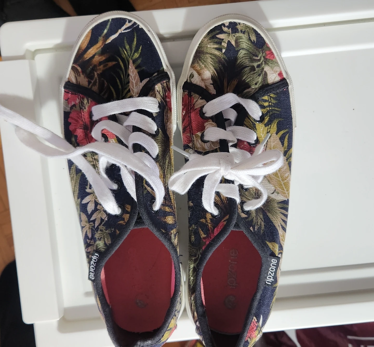 Ripzone Floral Print Canvas Sneakers