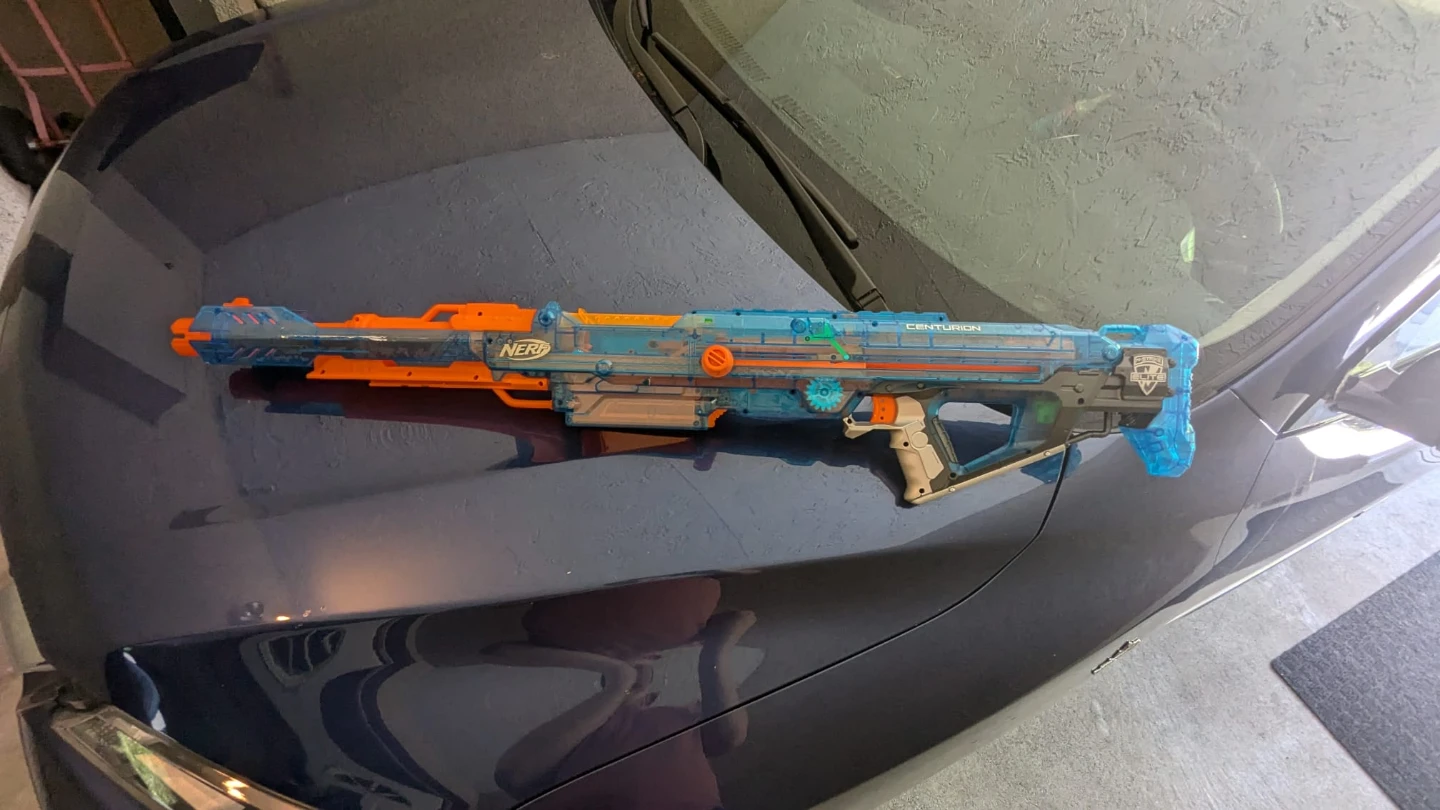 Nerf Centurion blaster