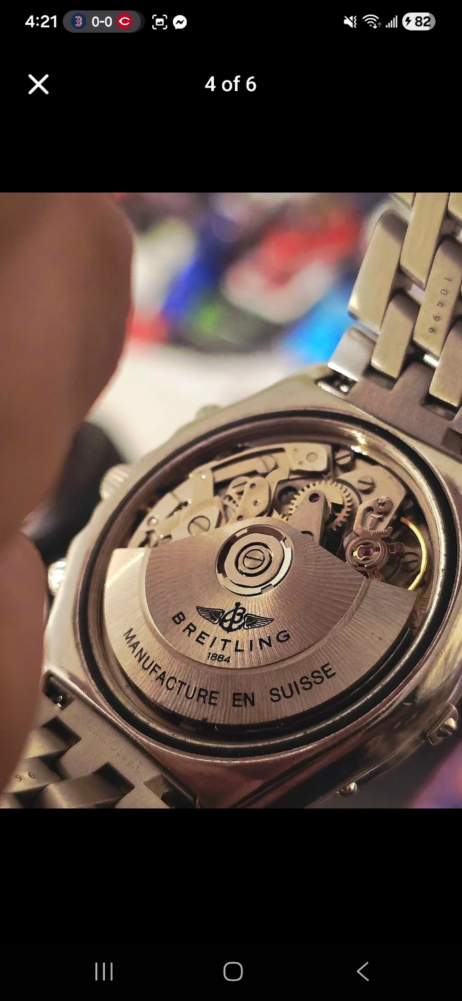Breitling diamond pan frecce tricolouri watch - photo 3