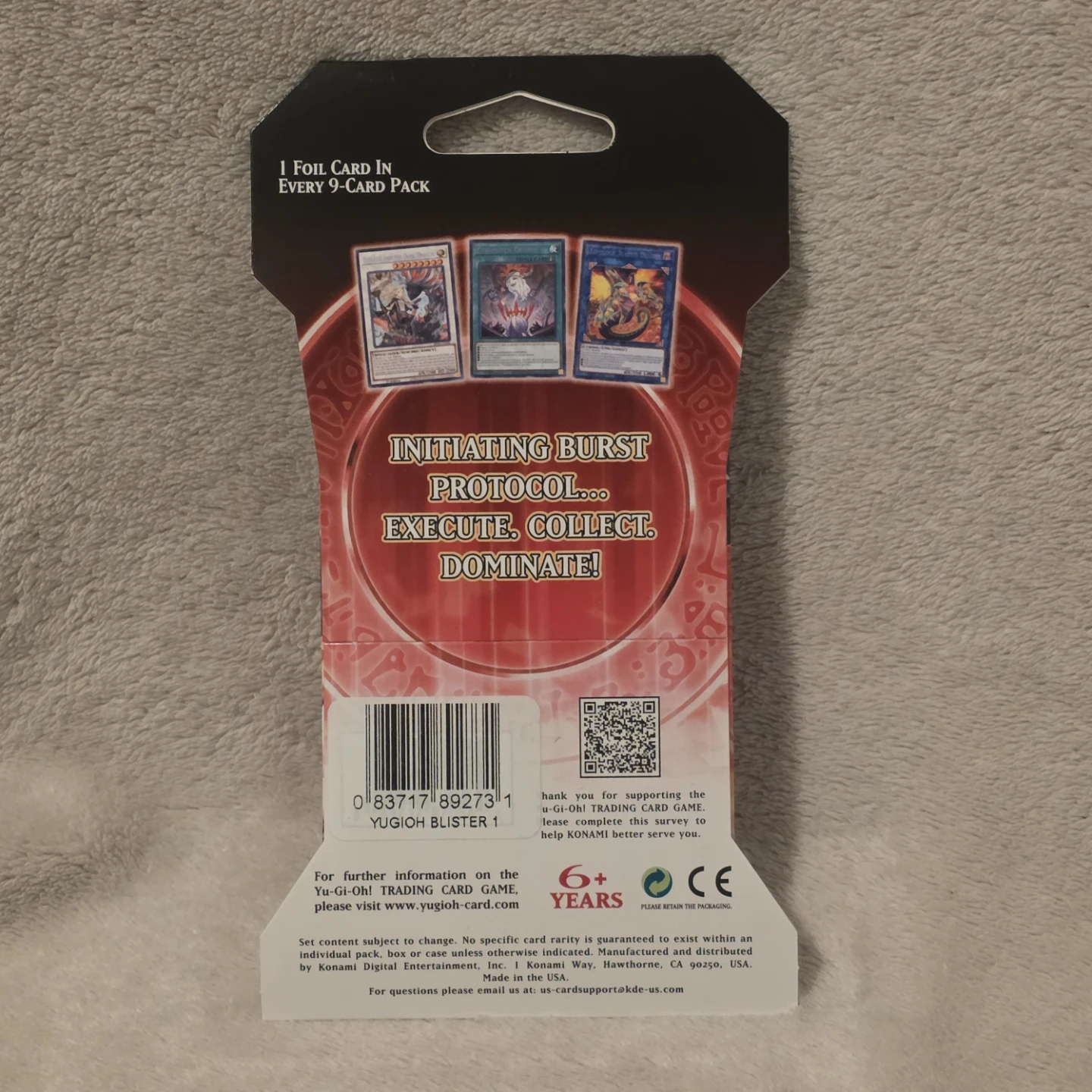 Yu-Gi-Oh! Trading Card Game Burst Protocol Blister Pack - photo 2