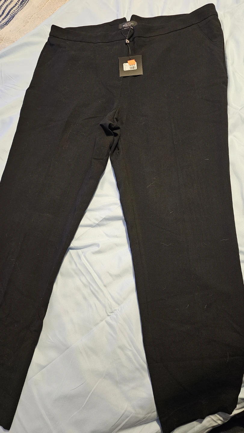 MICHELstudio Collection Black Pants Size 18