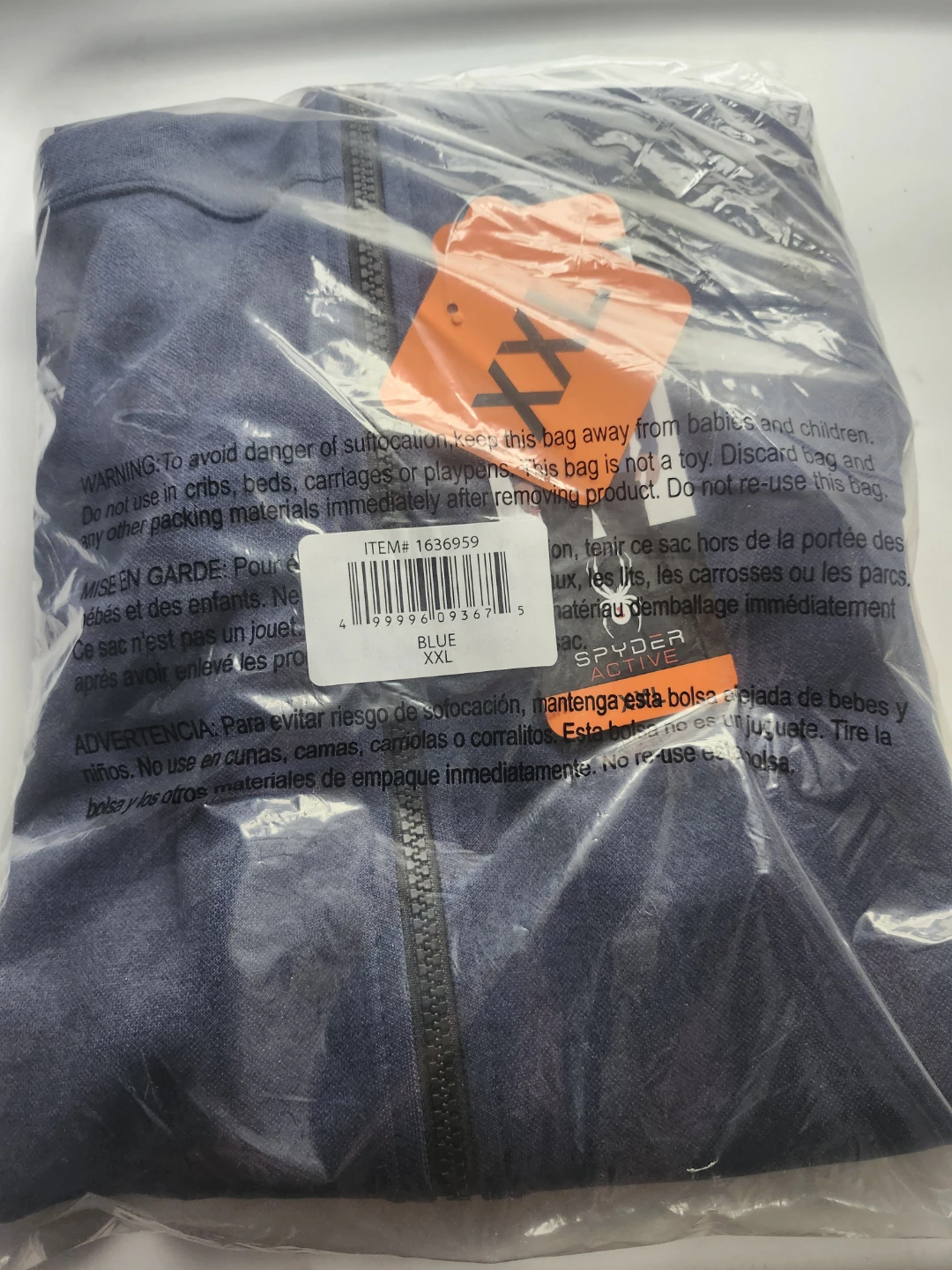 Spyder Active Blue XXL Jacket