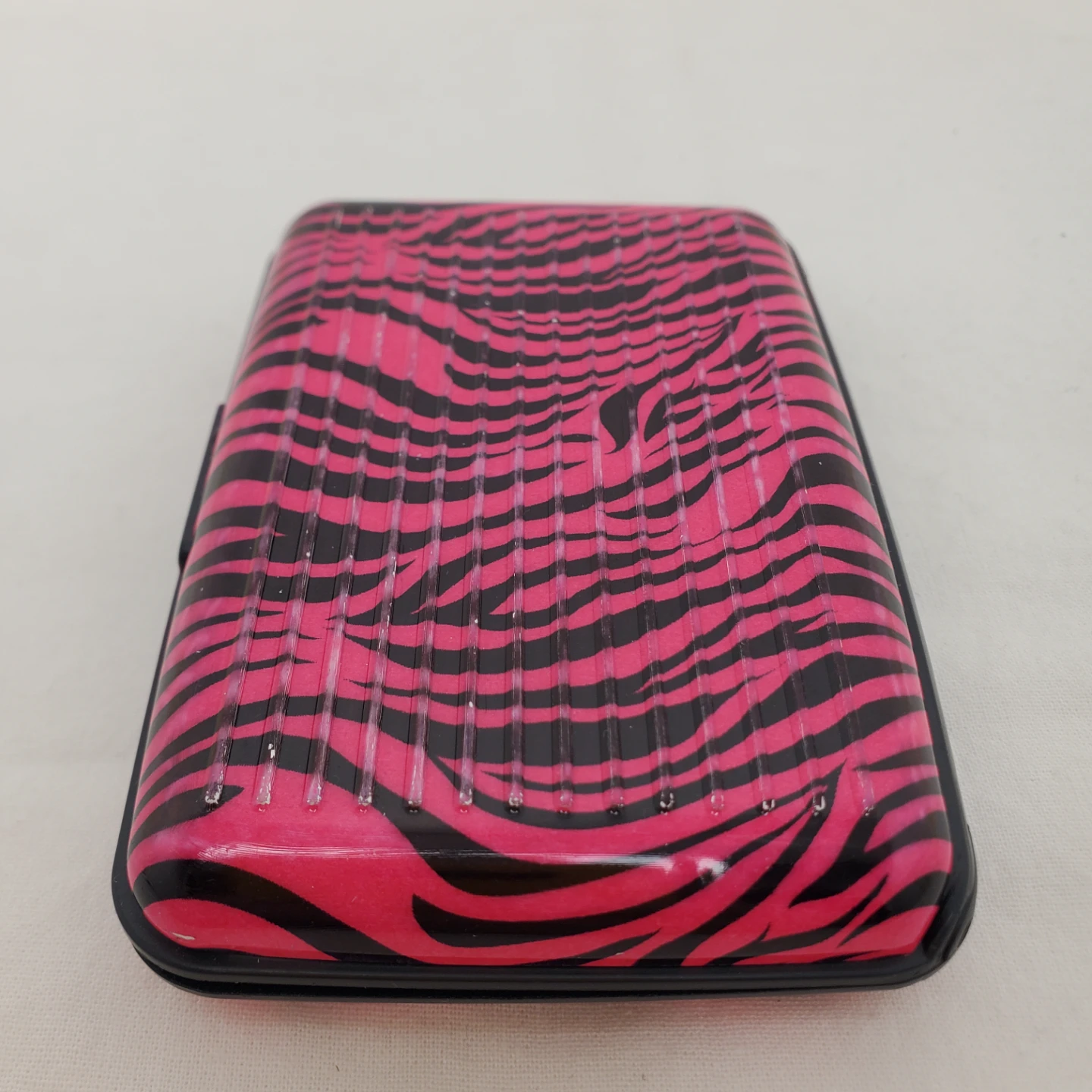 Pink and Black Zebra Print Card Holder 🧡 - photo 4