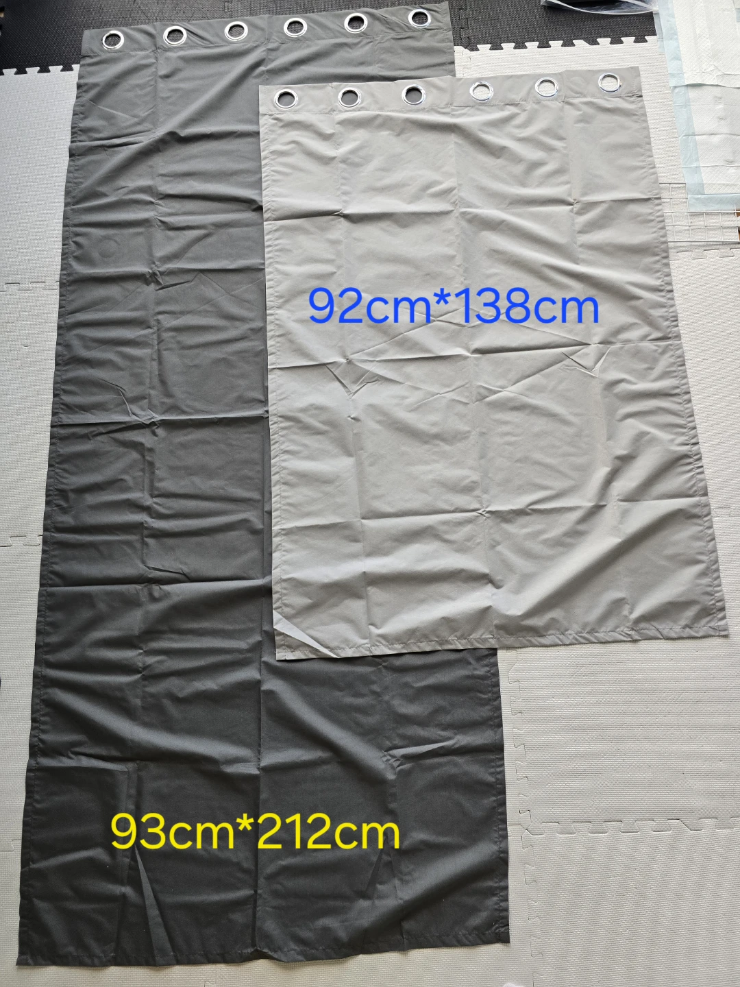 Blackout curtains