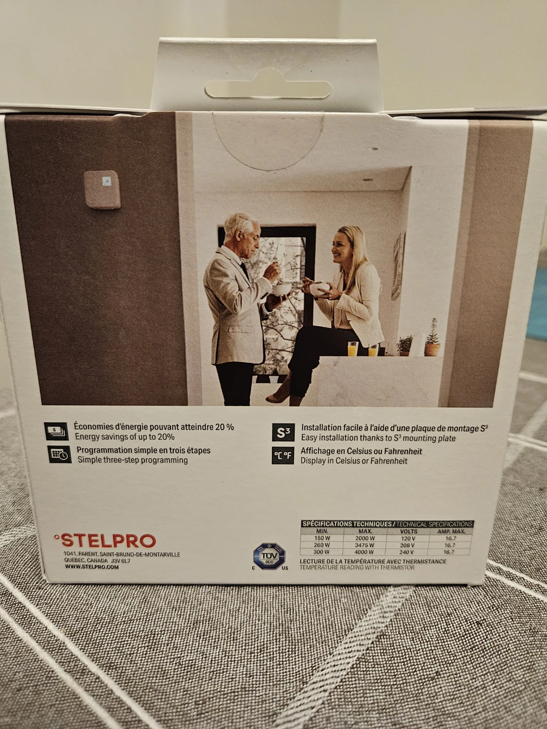 Stelpro ST402P Electronic Programmable Thermostat 4000W - photo 2