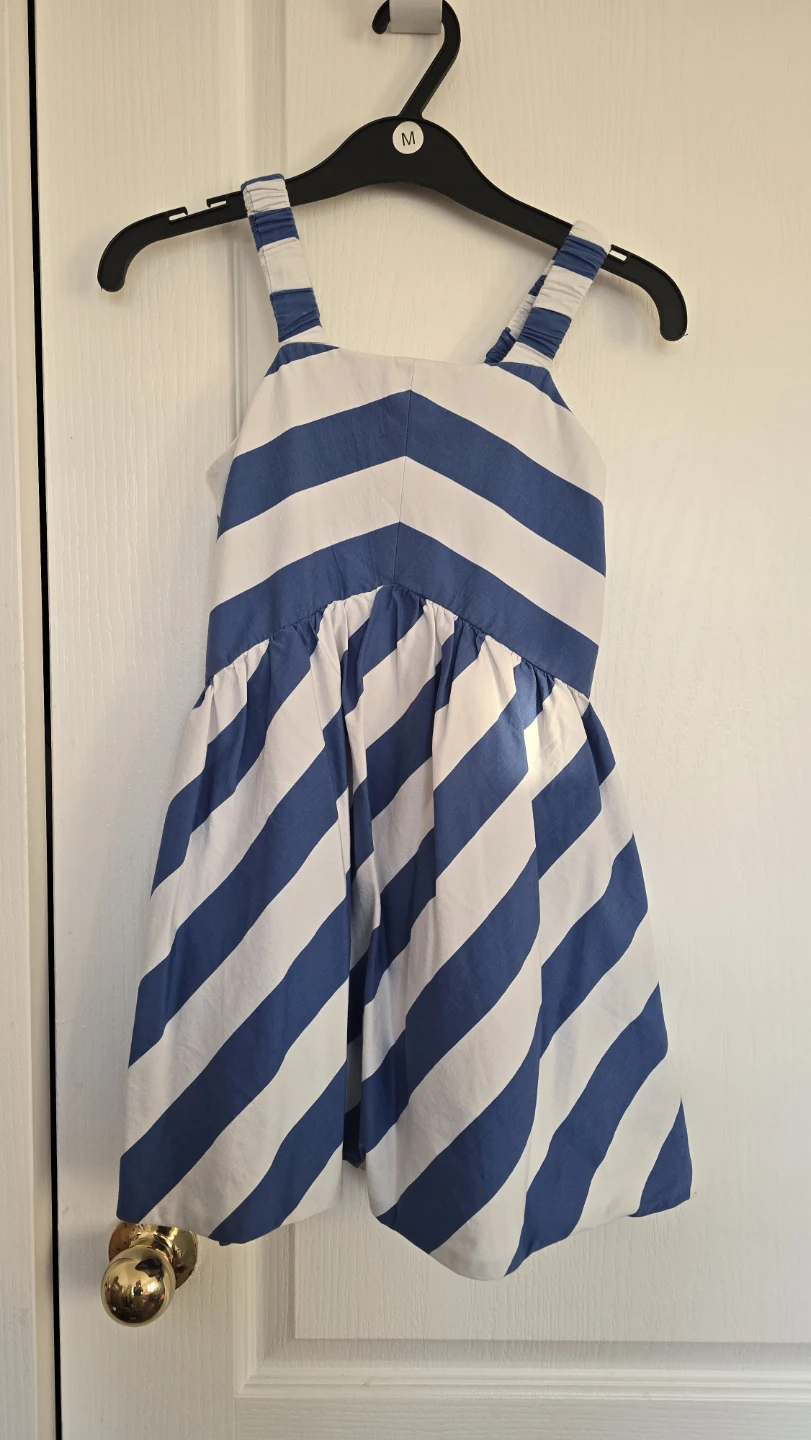 Zara Girls Striped Dress Size 9 (134cm)