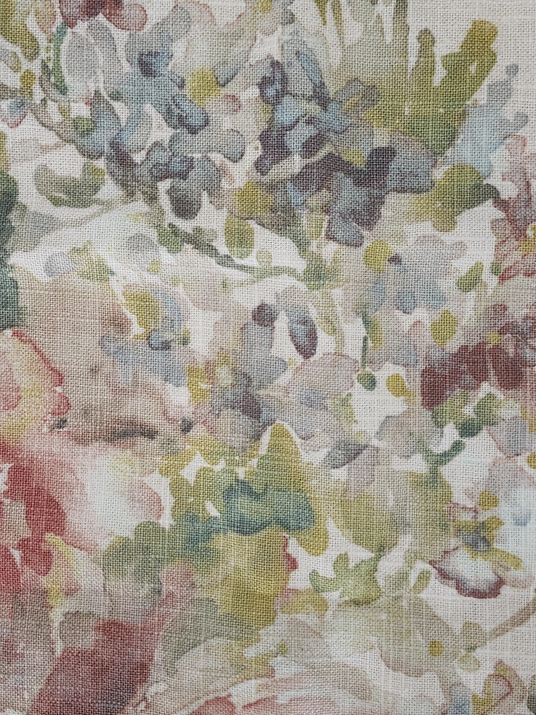 Ninety Five & Co. Floral Print Linen Table Runner - photo 5