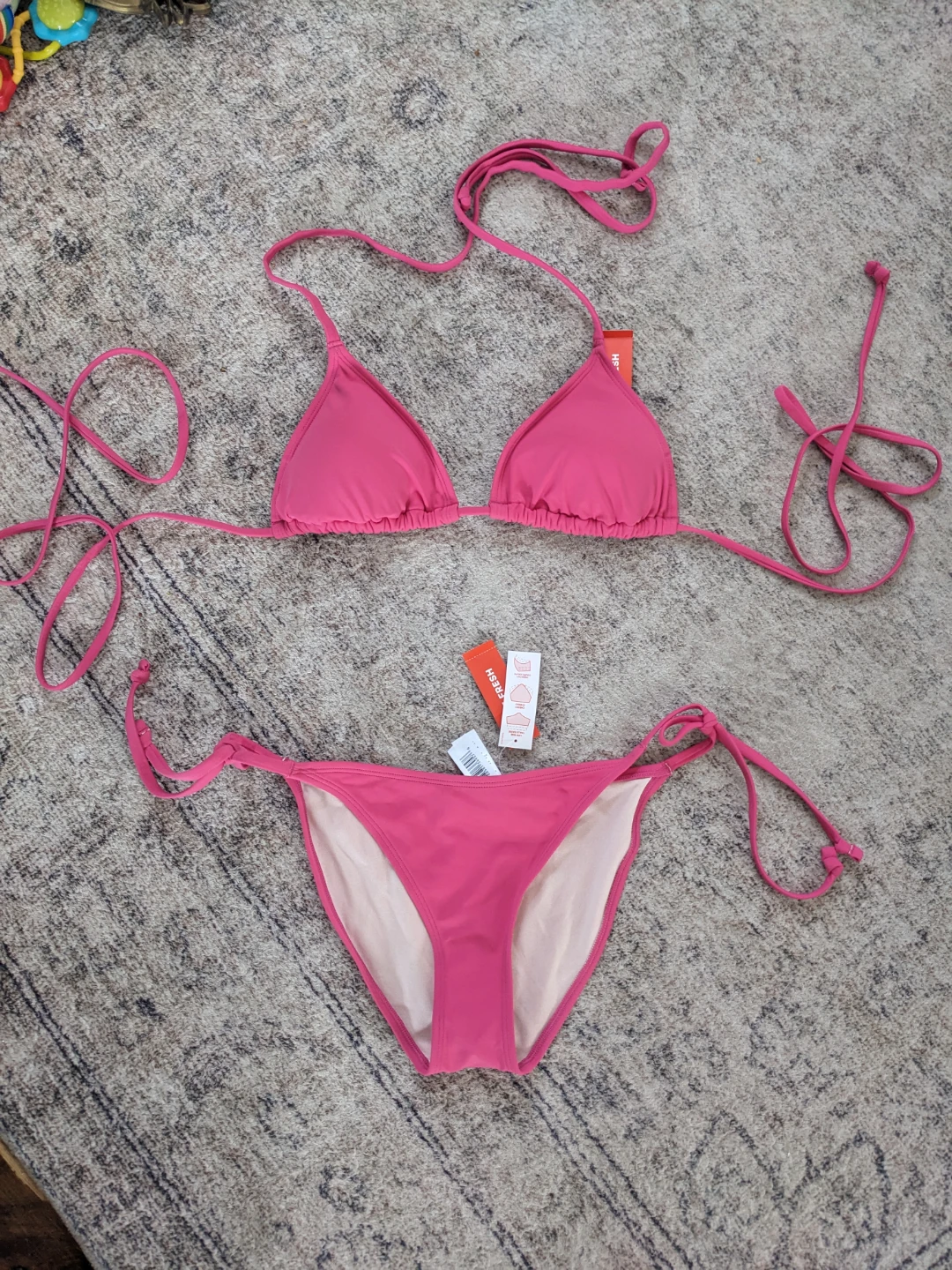 Joe Fresh Pink Bikini Set