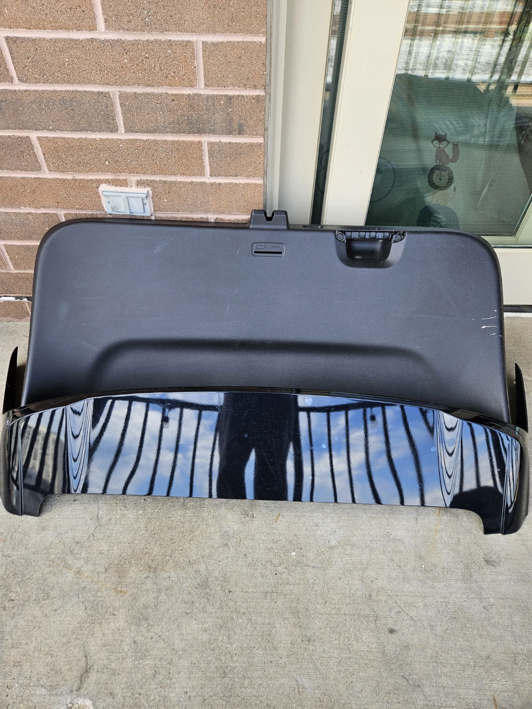 2023 HYUNDAI PALISADE Rear Liftgate Spoiler. Black - photo 4