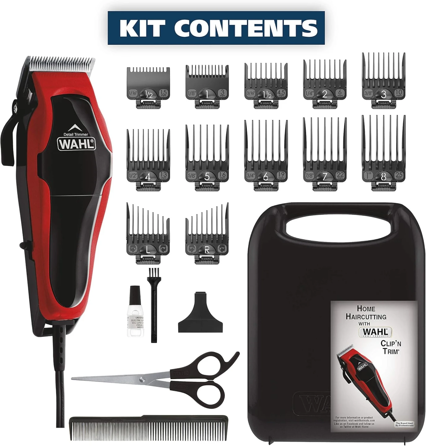 Brand New Wahl Clip ‘n Trim Hair Cutting Kit For Sale - photo 3