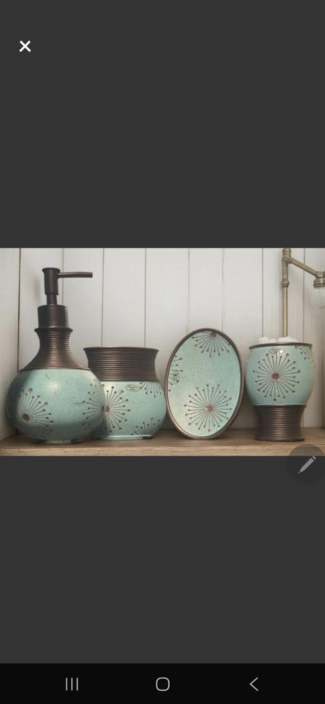🥕Daniel's Bath 4-Piece Quality Vintage Bathroom Set 🥕 - photo 5
