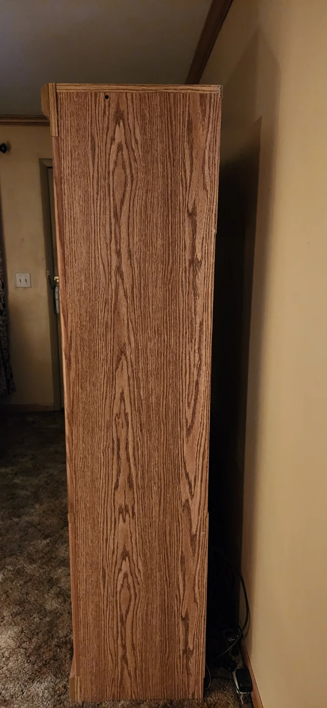 Wooden Entertainment Center - photo 2