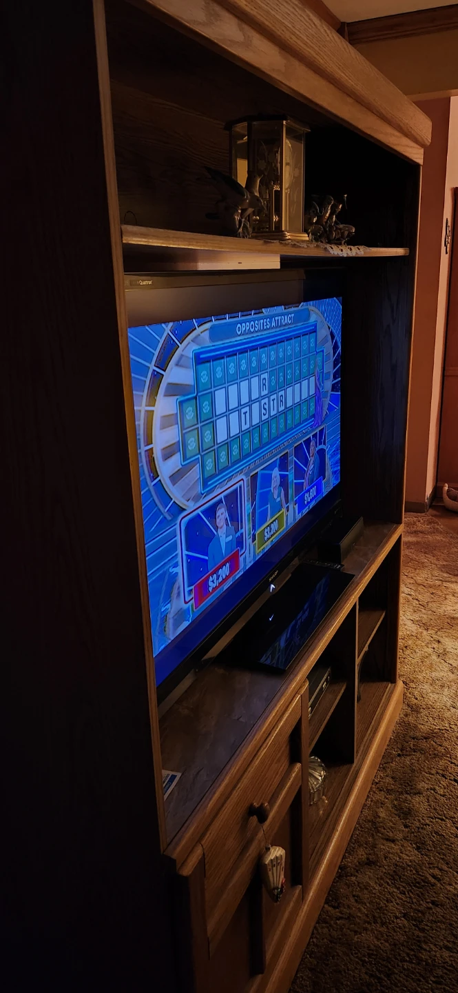 Wooden Entertainment Center - photo 3
