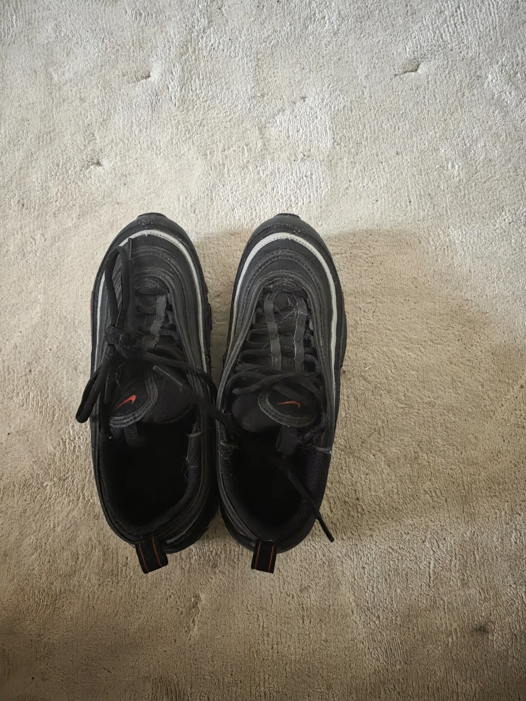 Nike Air Max 97 Black Running Shoes - photo 3