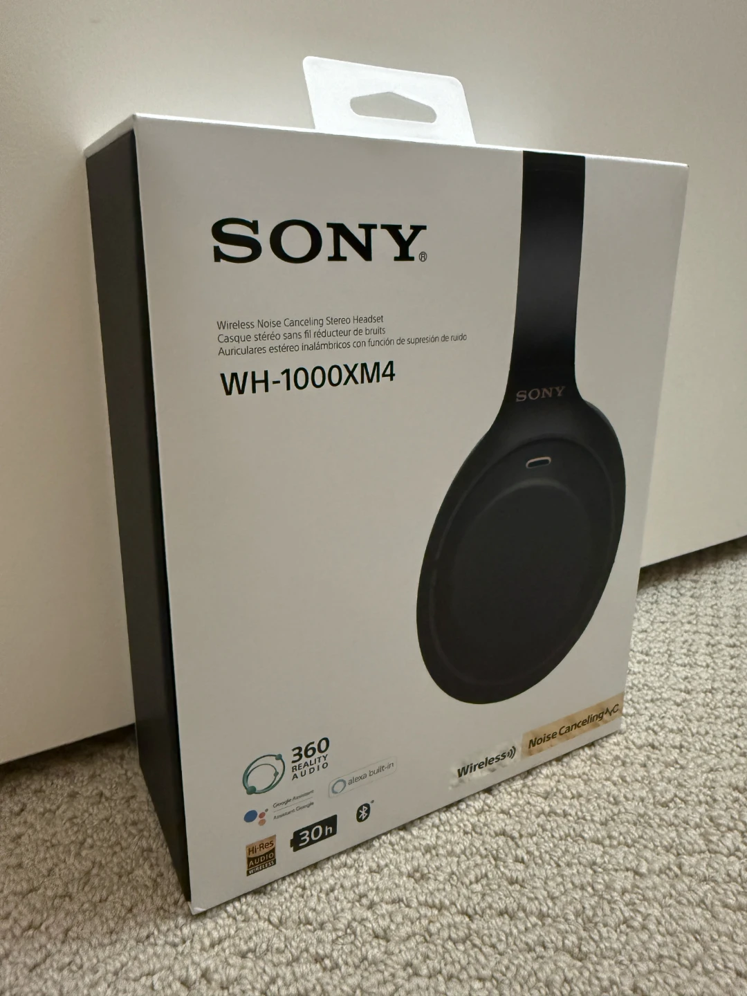 Sony WH-1000XM4 Wireless Noise Cancelling Headphones