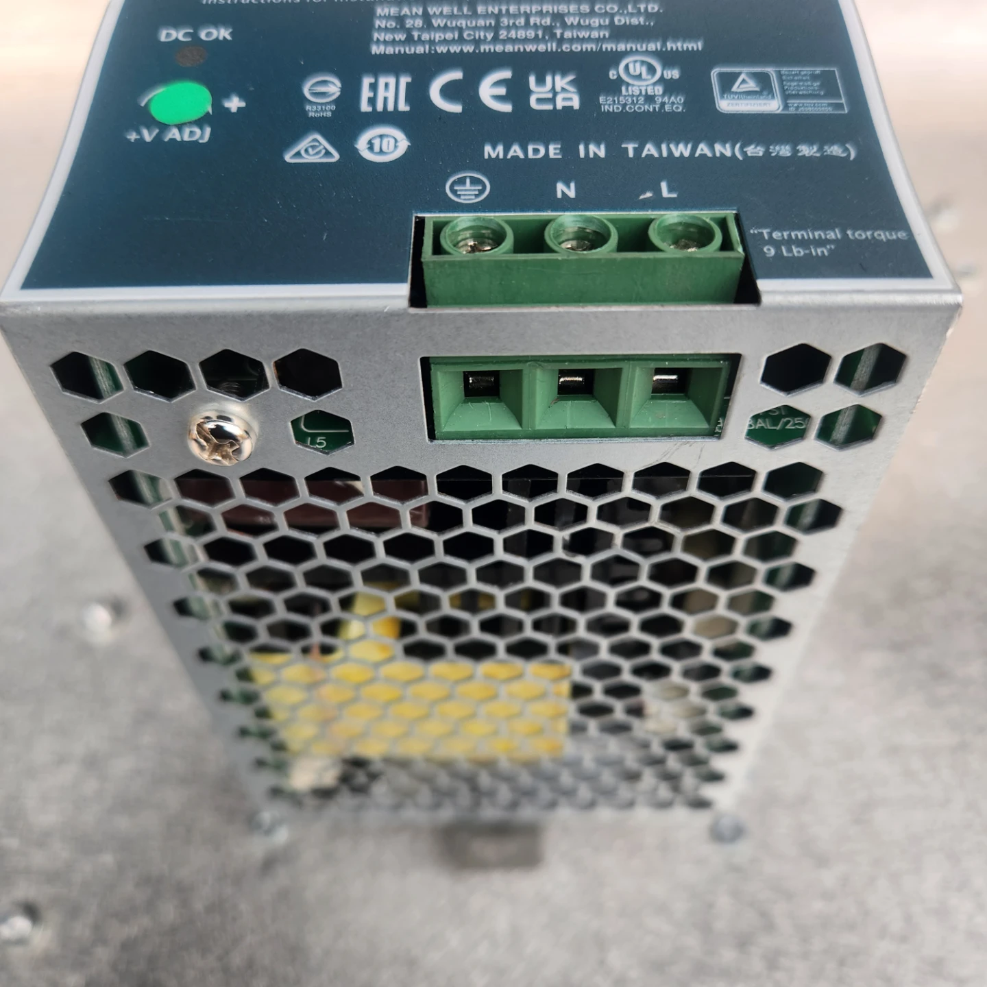 Mean Well SDR-480-24 Power Supply - photo 2