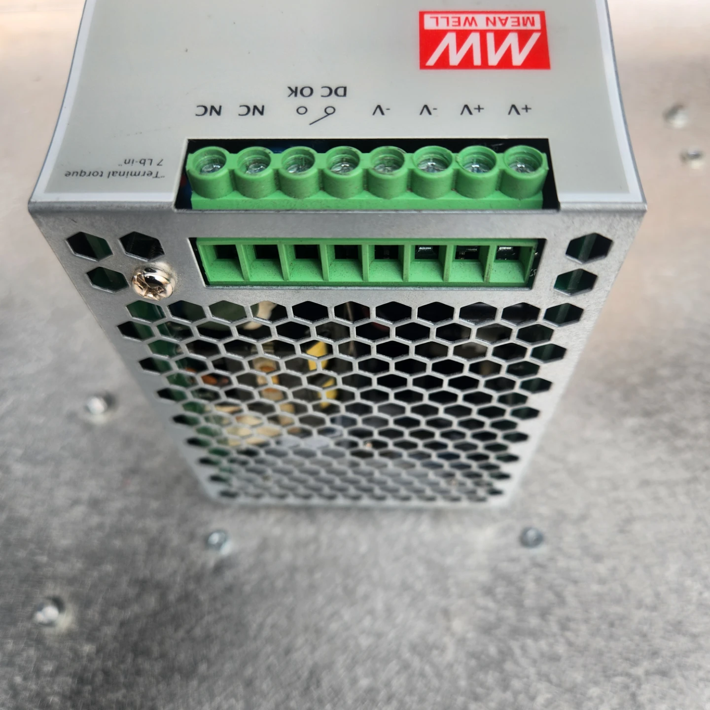 Mean Well SDR-480-24 Power Supply - photo 4