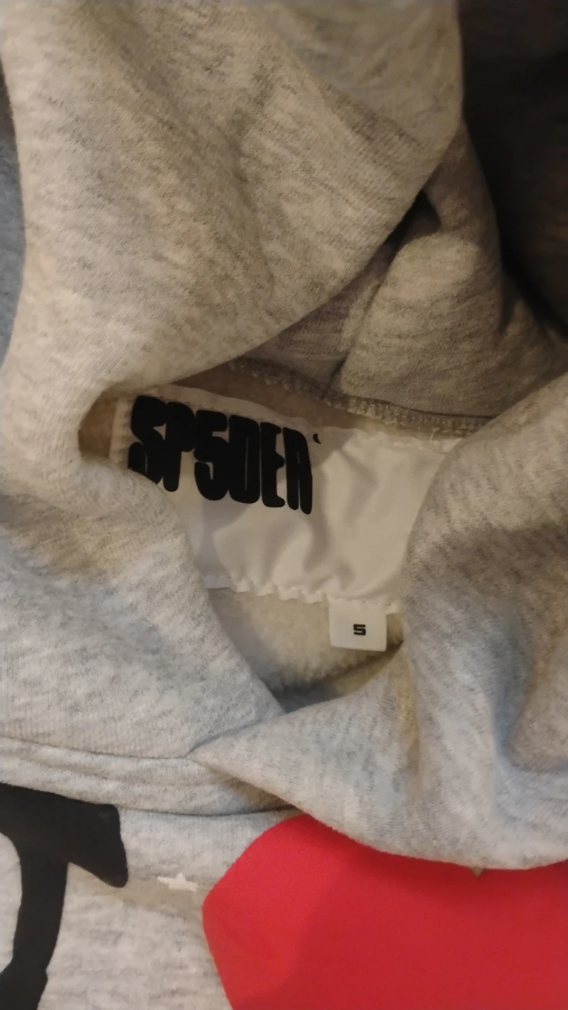 Grey Sp5der souvenir hoodie - photo 3