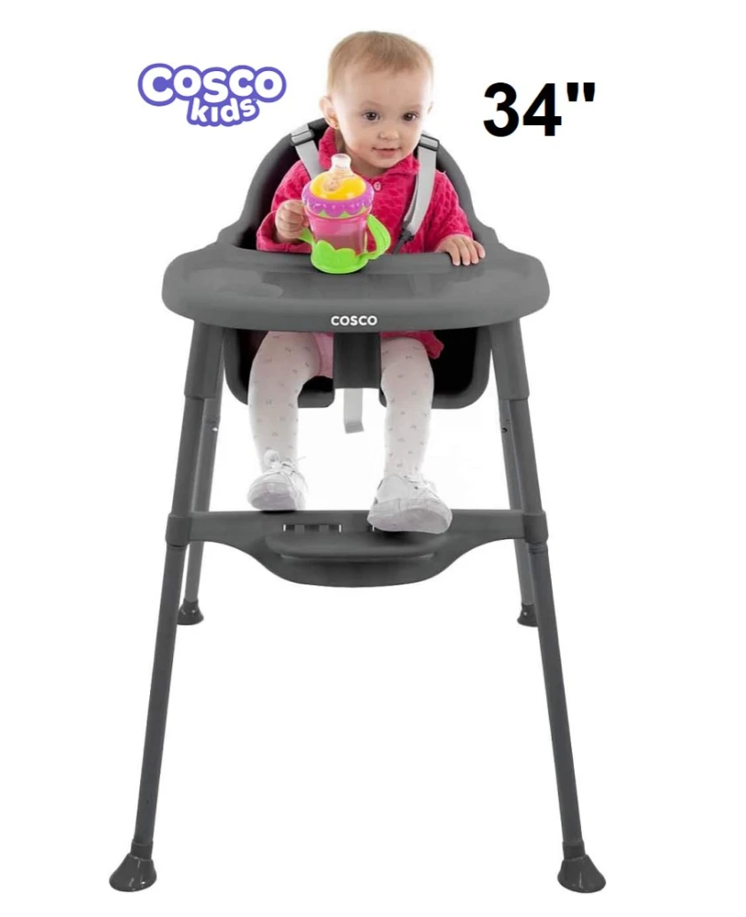 Cosco Kids High Chair - Grey