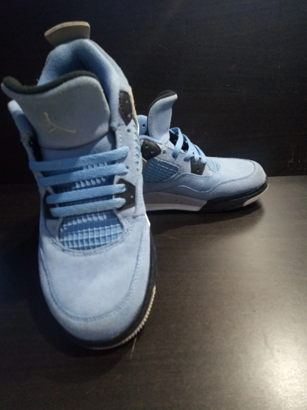 Air Jordan 4 Retro University Blue Sneakers - photo 2