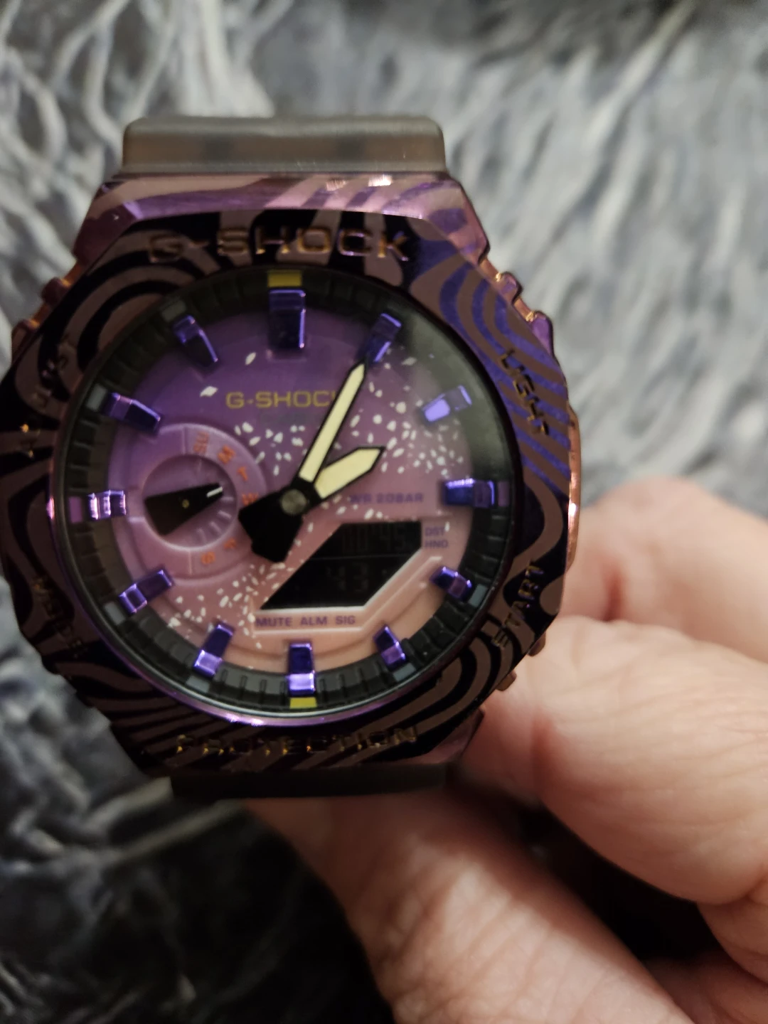 Casio G-Shock GM-2100MWG-1A Milky Way Limited Edition Watch