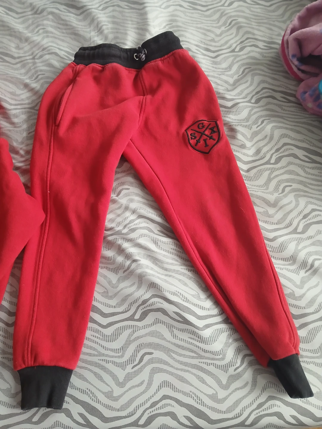 Red SGX Six Hoodie and Pants Set - photo 5