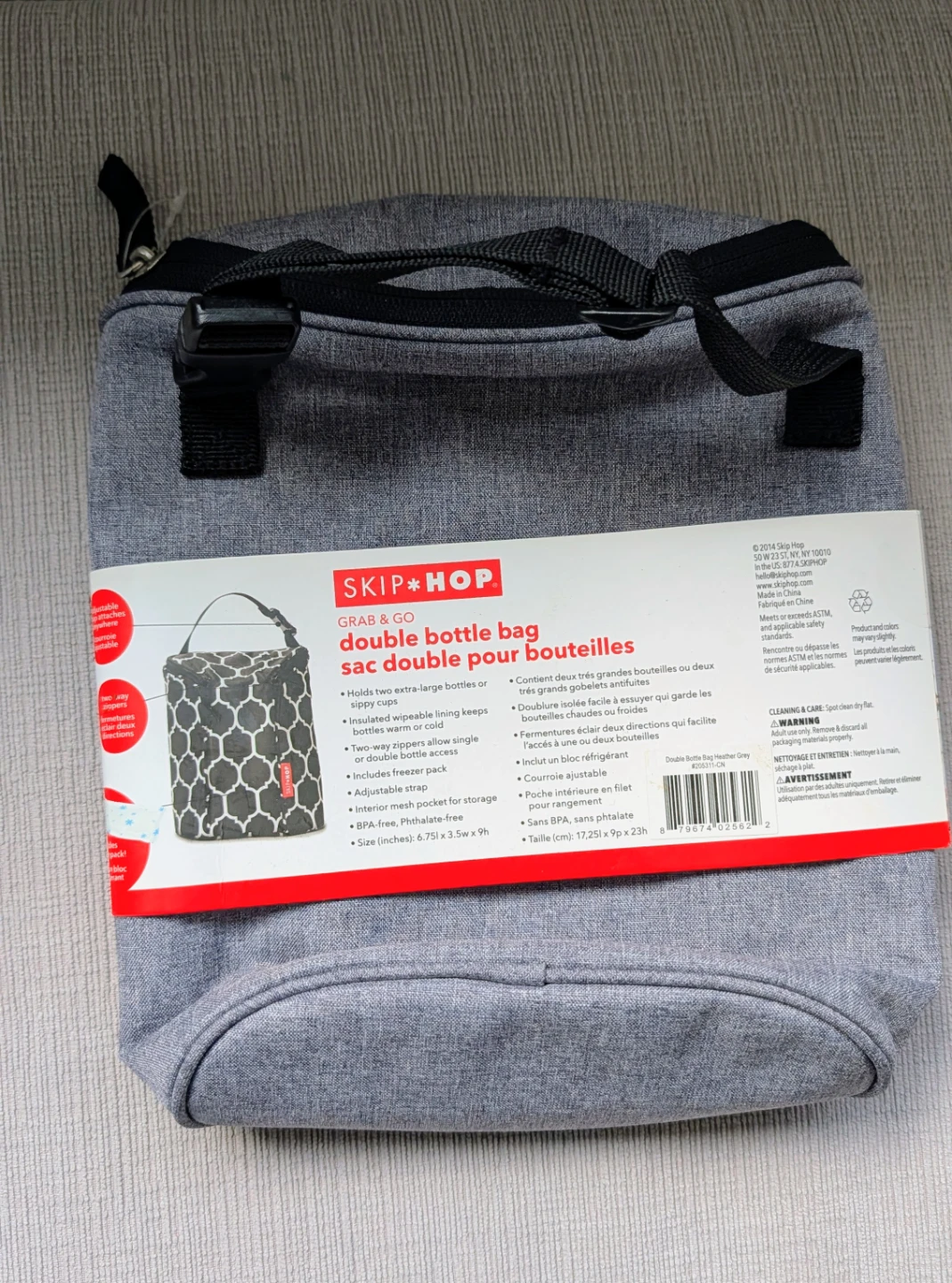 Brand New with Tags Skip Hop Grab & Go Double Bottle Bag - photo 2