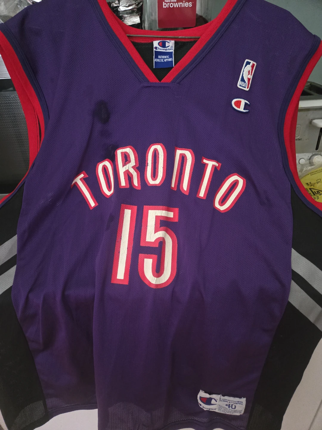 Toronto Raptors #15 Champion Basketball Jersey