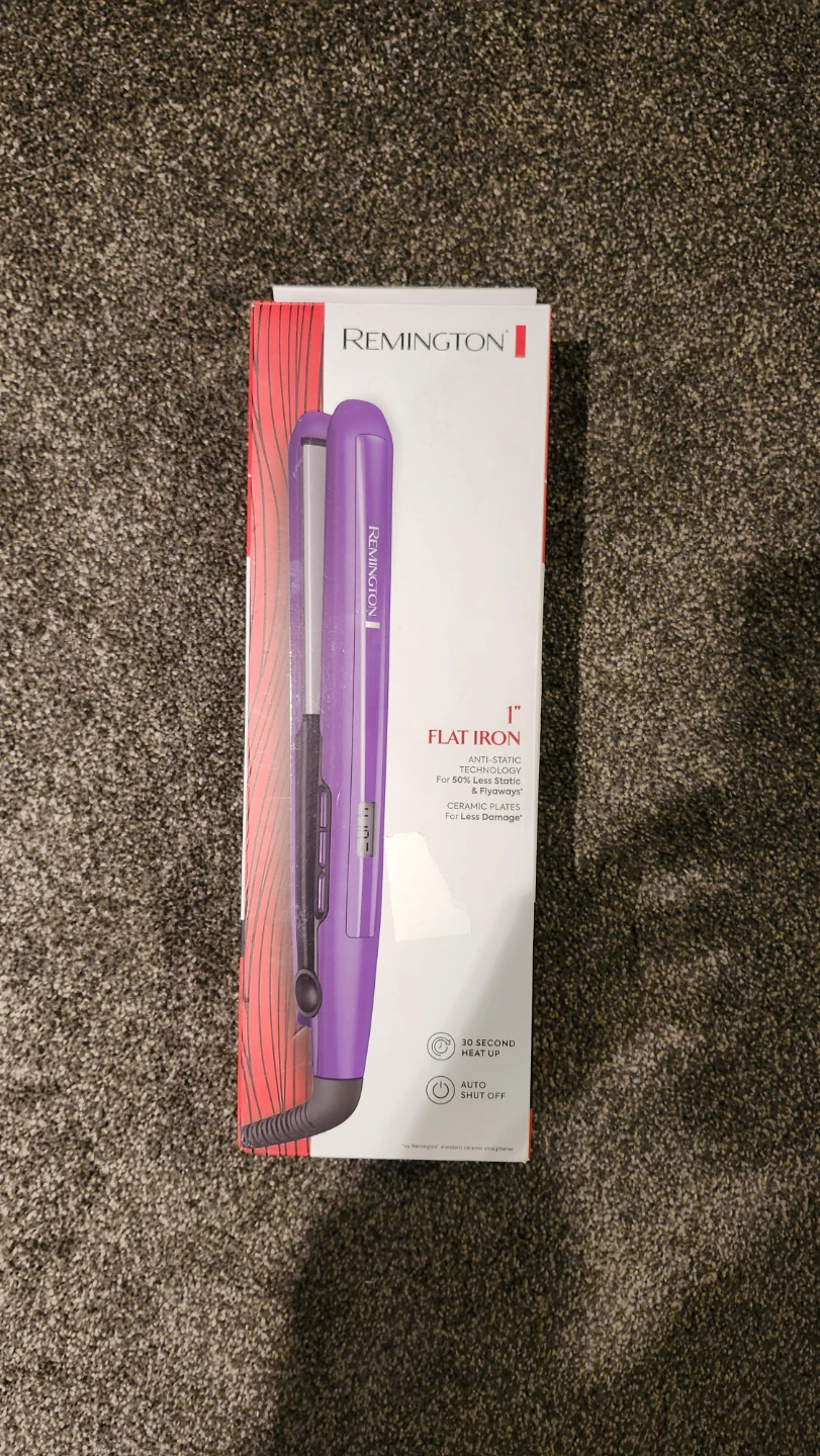 Remington 1" Purple Flat Iron Hair Straightener - photo 2