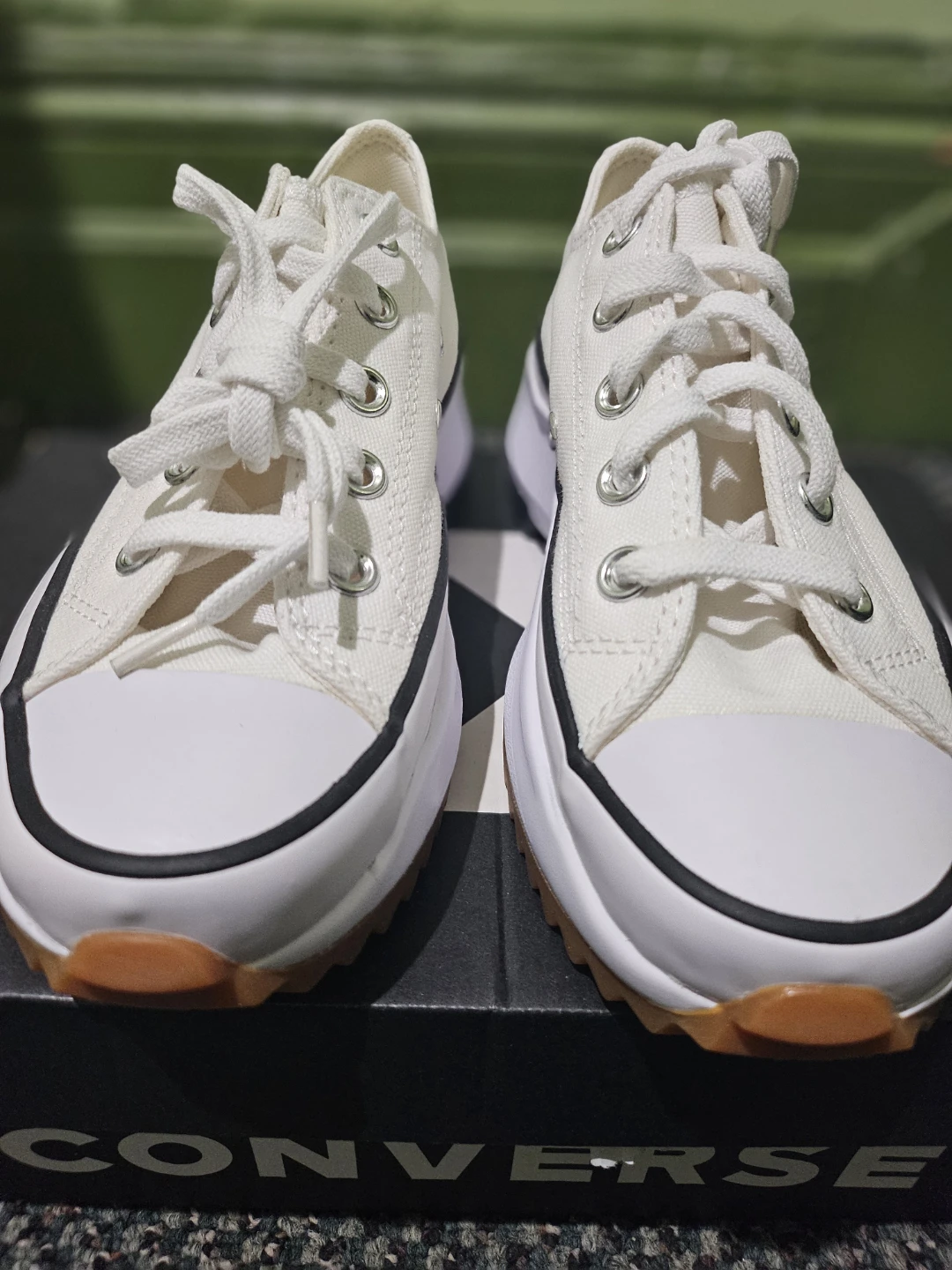 Converse Run Star Hike sneakers - White, Size 7.5 - photo 2