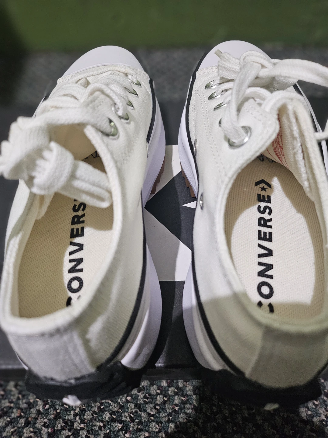 Converse Run Star Hike sneakers - White, Size 7.5 - photo 5
