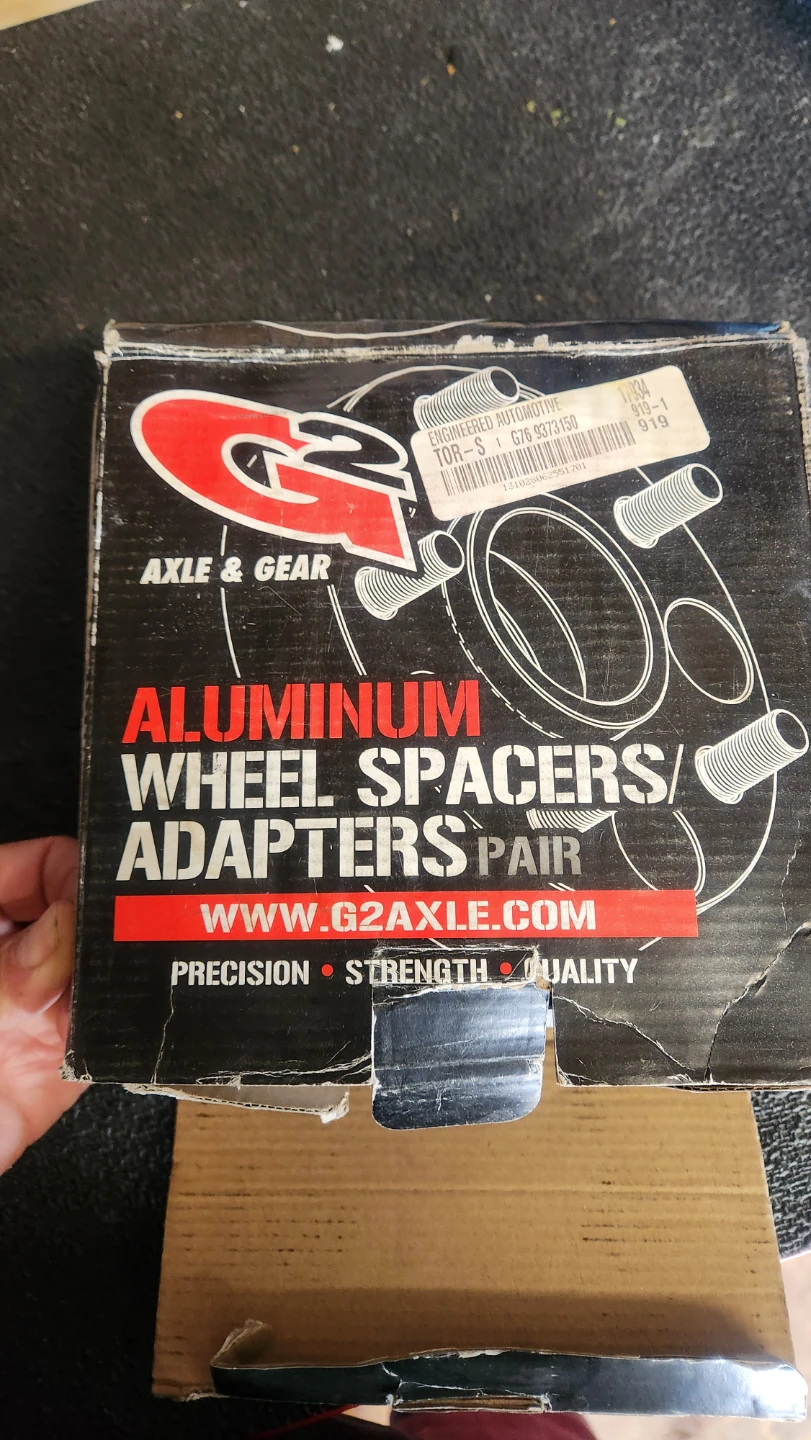 Jeep wheel spacer 1 1/2 " G2 Axle & Gear