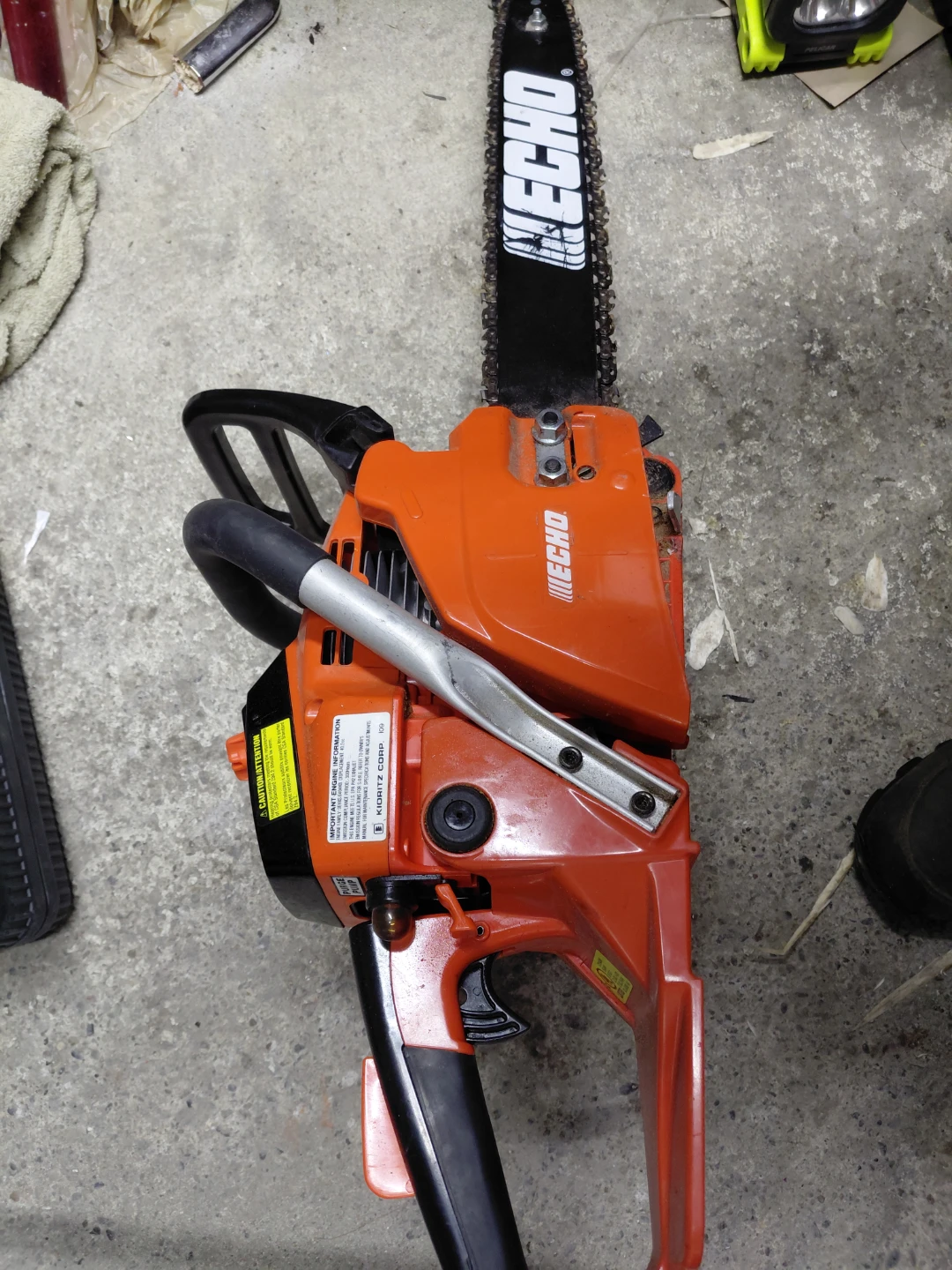Echo CS-400 Chainsaw - photo 2