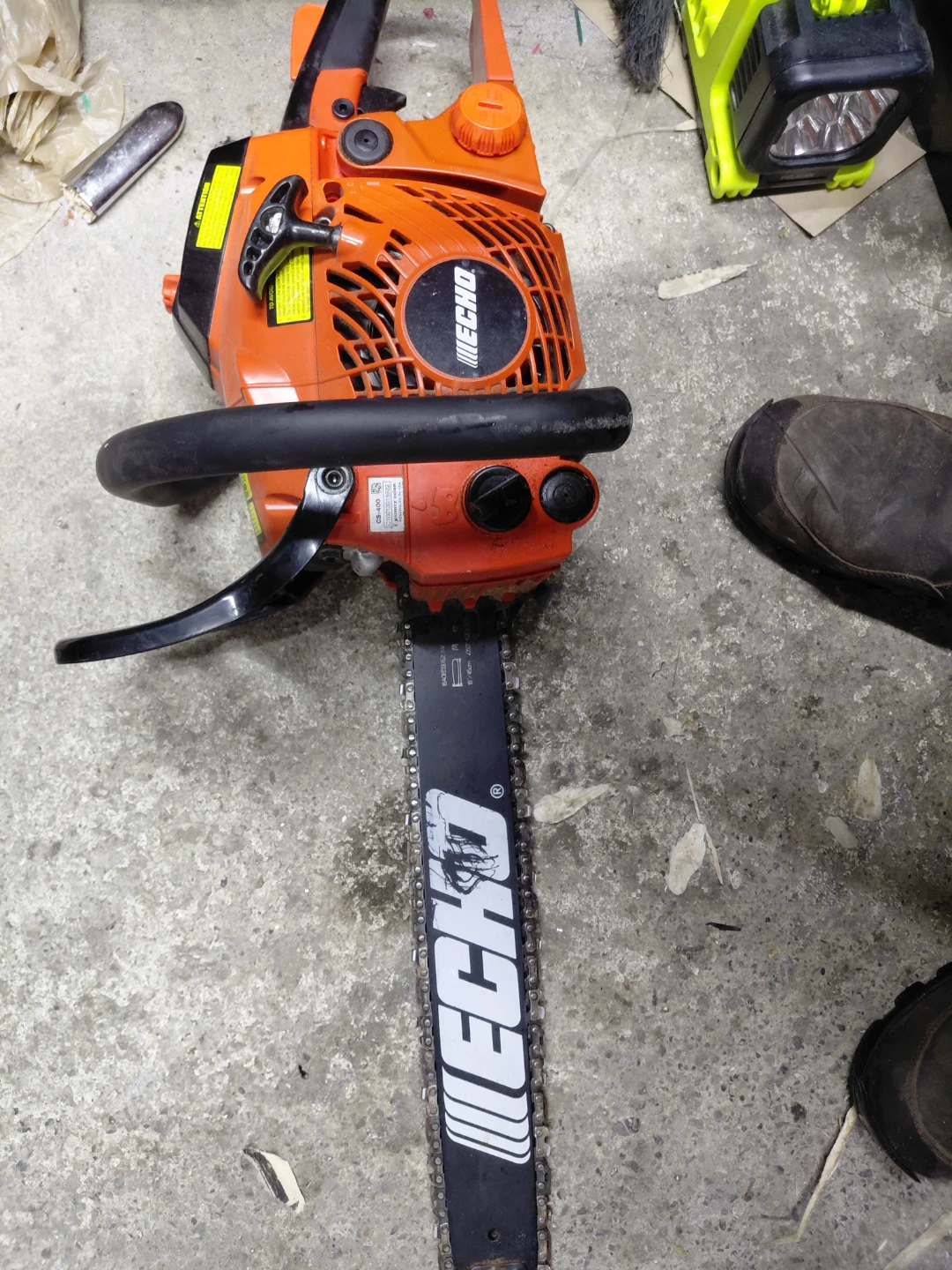 Echo CS-400 Chainsaw - photo 3