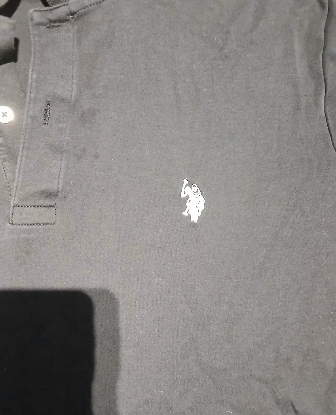 Chandail polo noir U.S. Polo Assn. grandeur L - photo 4