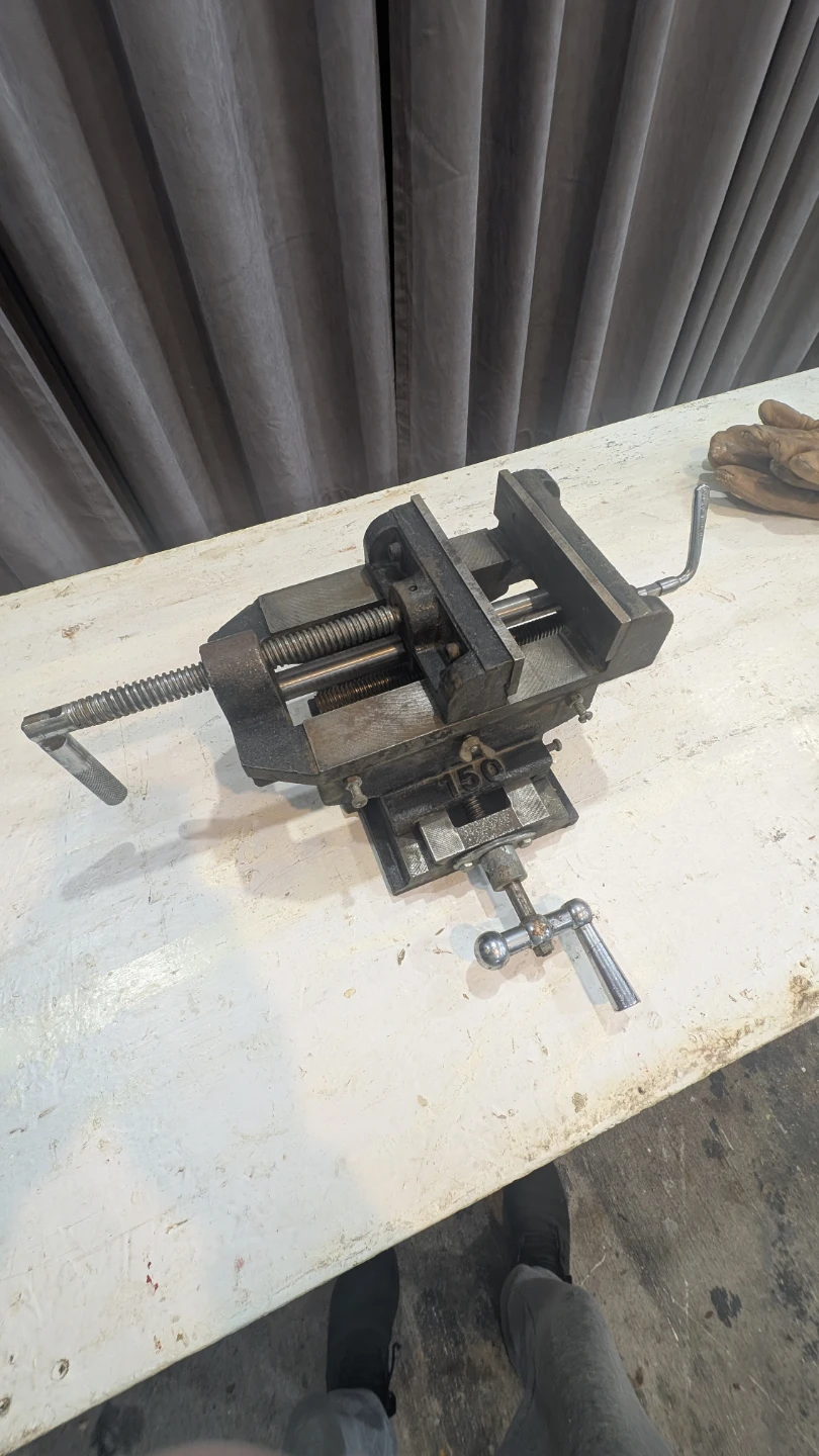 Cross-Slide Drill Press Vise 5 5/8" - photo 3