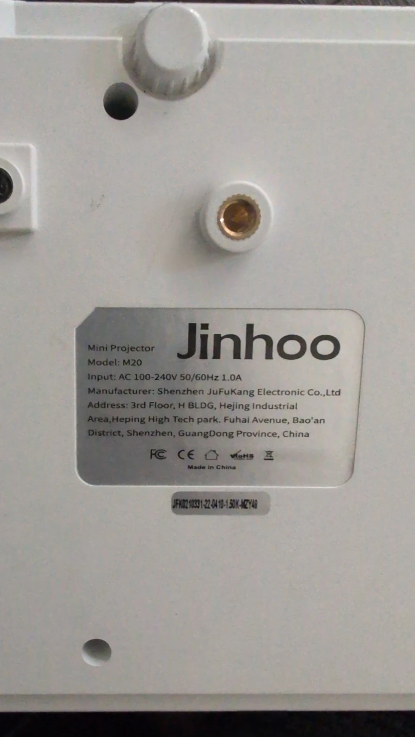 JinHoo Mini Projector M20 - photo 3