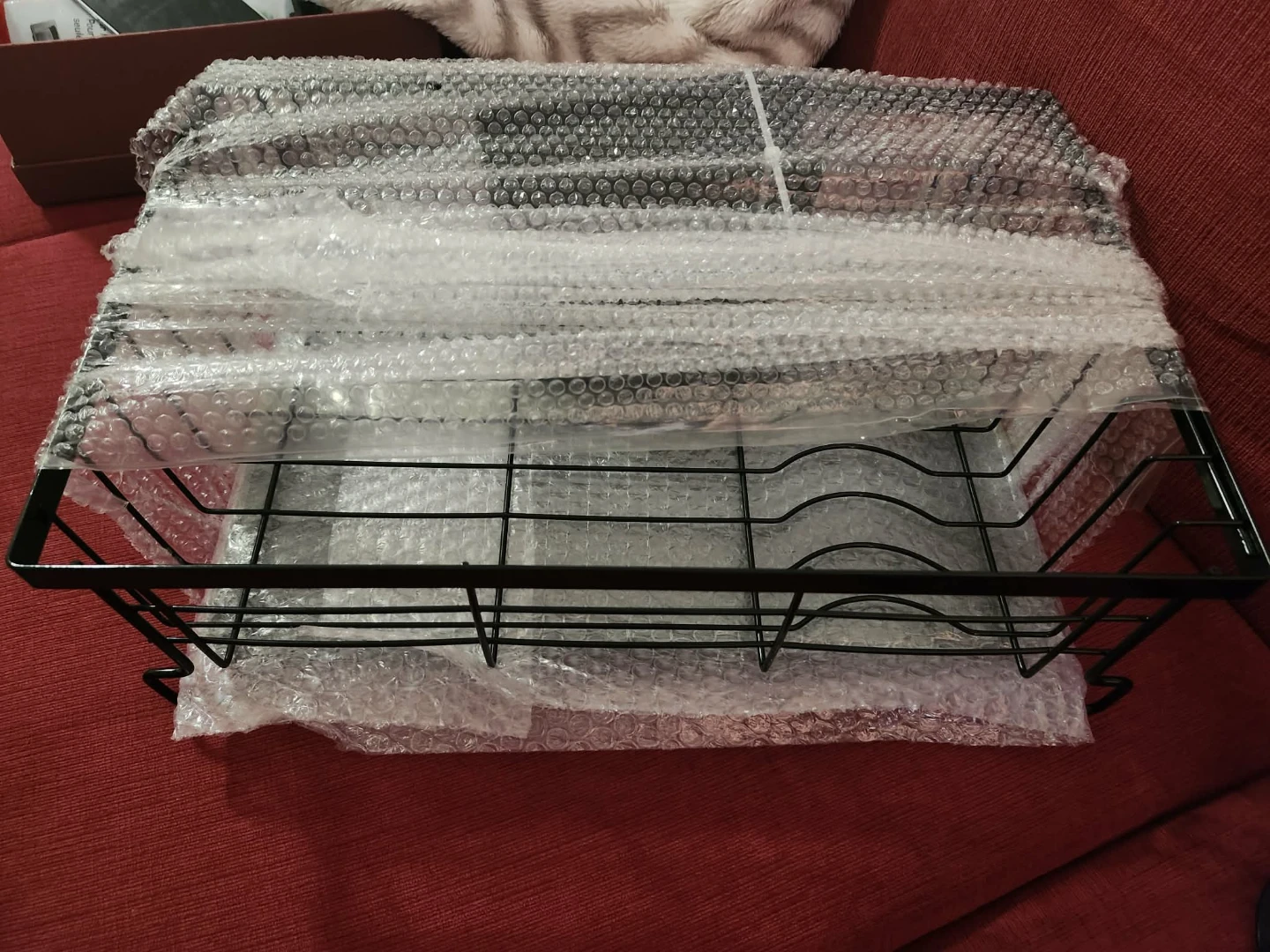 Black Dish Rack with a stone base and a Cutlery Holder - photo 4
