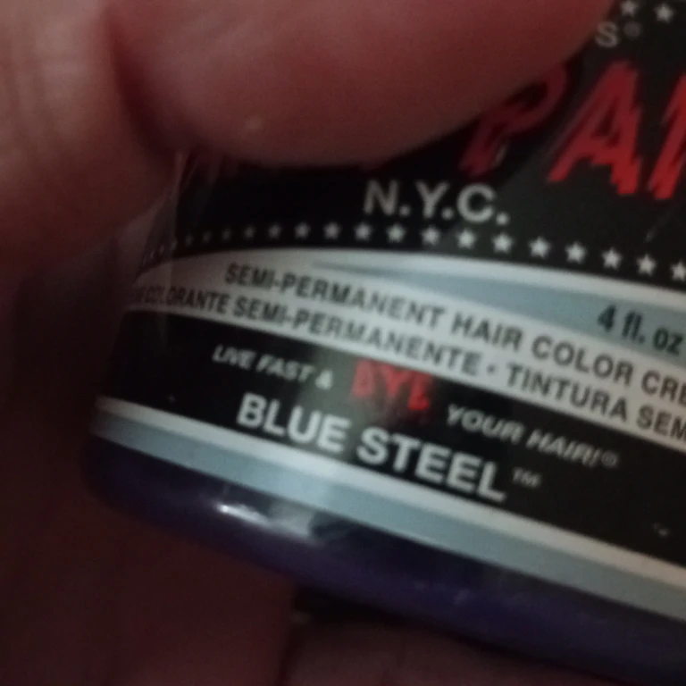Manic Panic Blue Steel Semi-Permanent Hair Color Cream (4 fl oz) - photo 3
