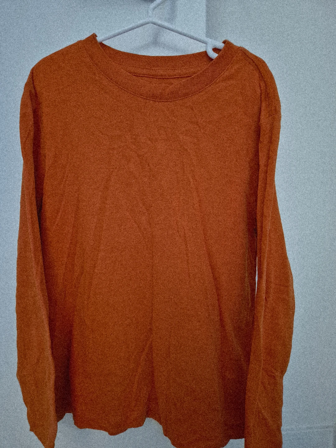 Old Navy Orange Long-Sleeve T-Shirt Size M (8) - photo 2