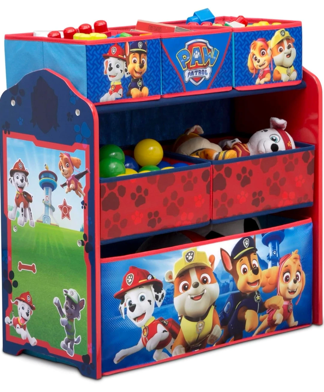 Paw Patrol Toy Organizer Storage Unit