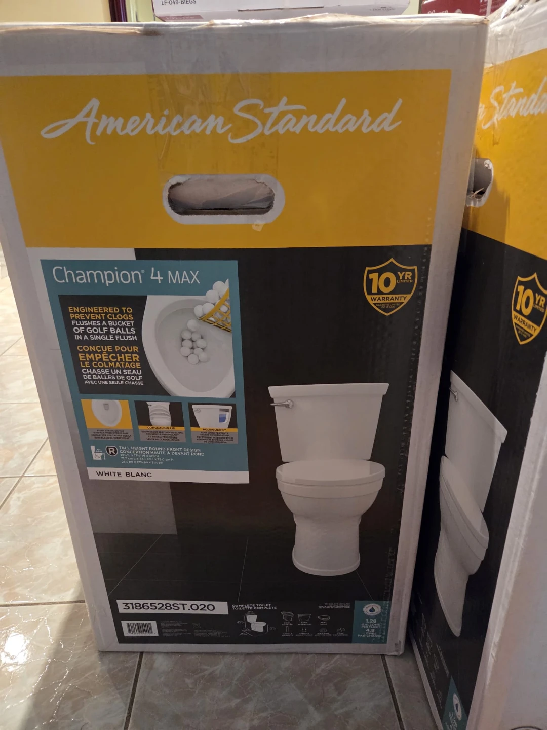 American Standard Champion 4 Max Toilet White - photo 2