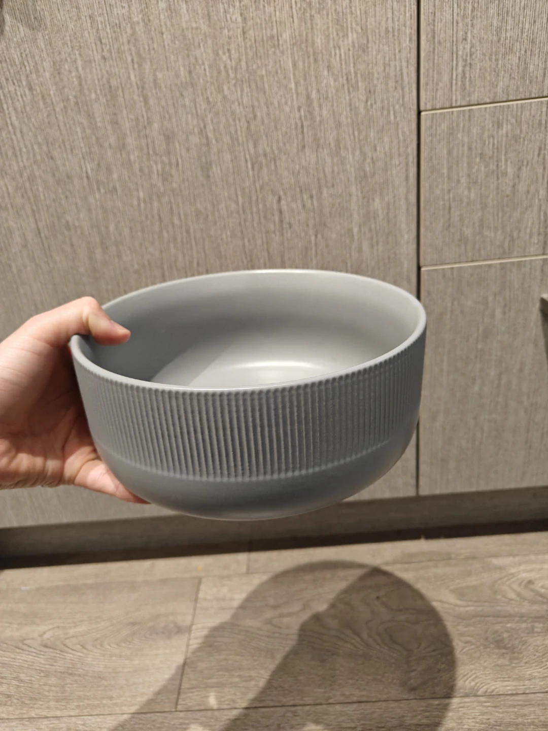 Grey Serving Bowl