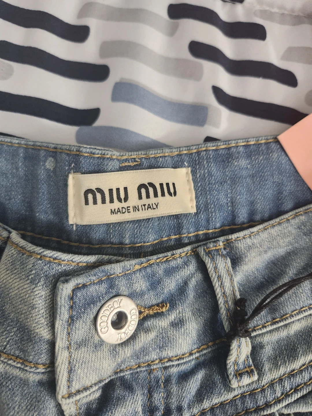 Miu Miu Women's Light Wash Flare Jeans - photo 3