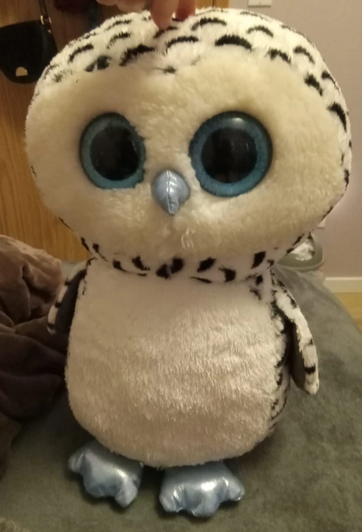 Large Beanie Boo Owl Plush Toy