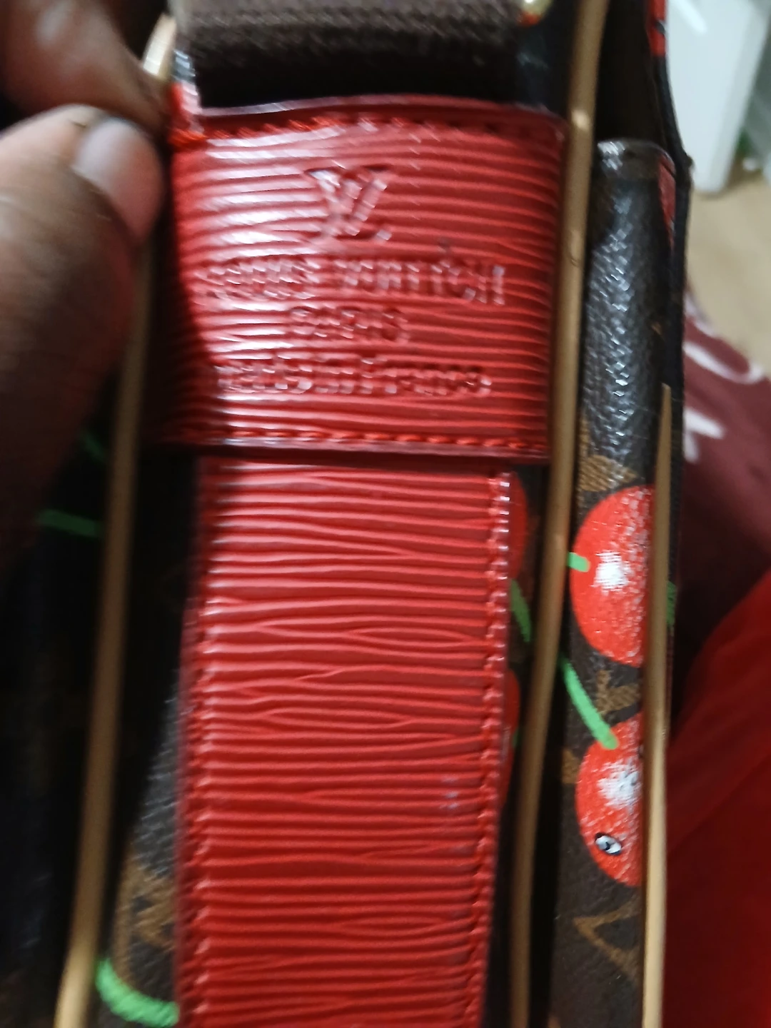 Louis Vuitton Cherry Print Messenger Bag - photo 3