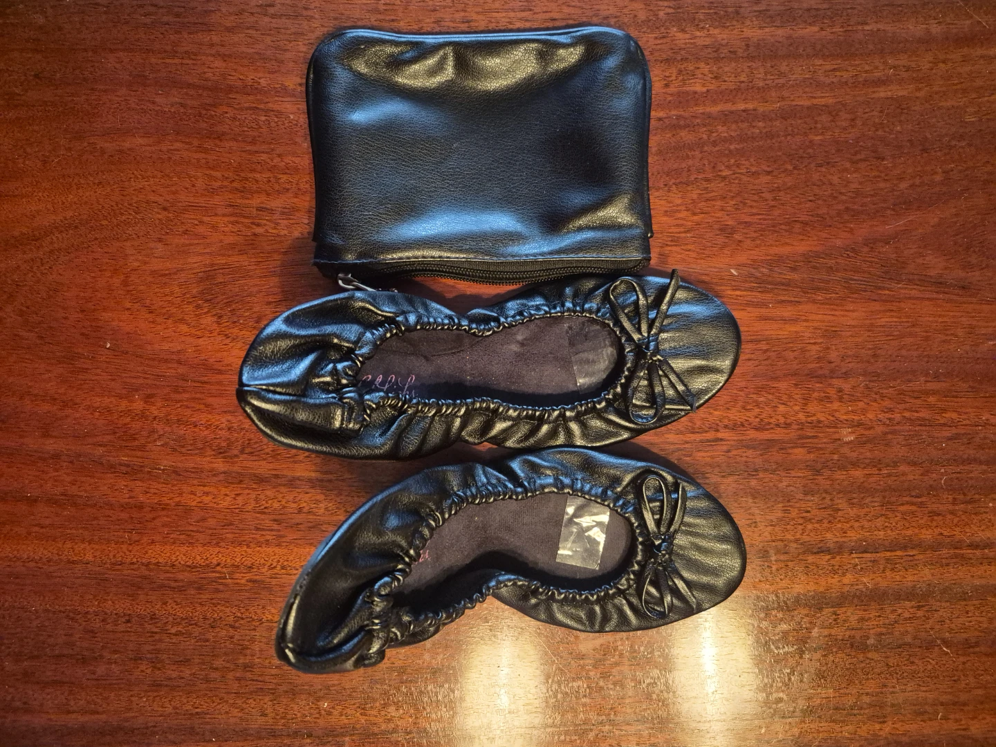 Foldable Ballet Flats with Pouch