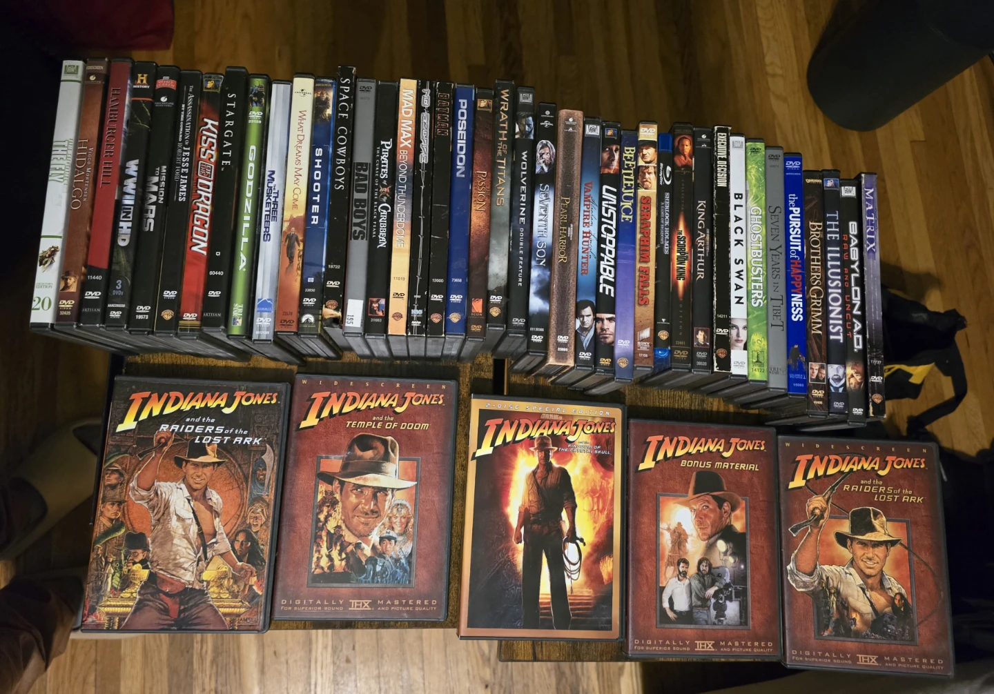 Indiana Jones DVD Collection and more. 45 movies