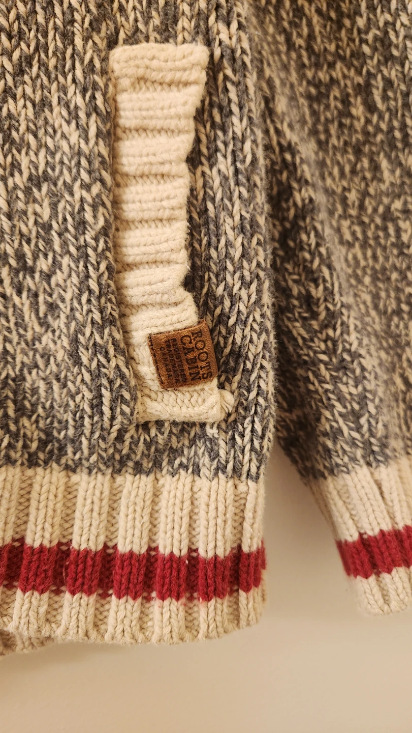 Roots Cabin Boys Cardigan Size 3T - photo 2